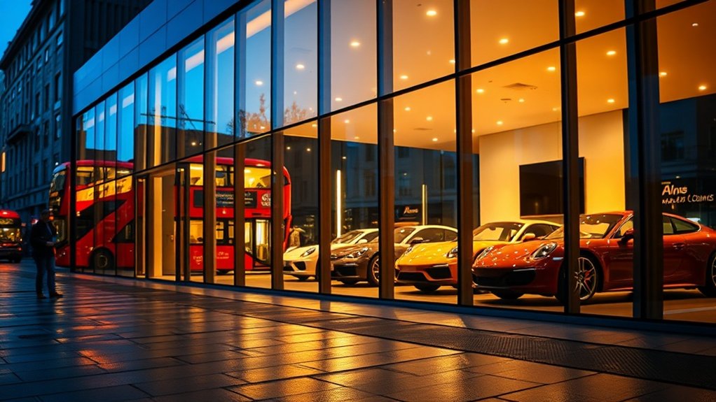Car Showroom Glazing Penge