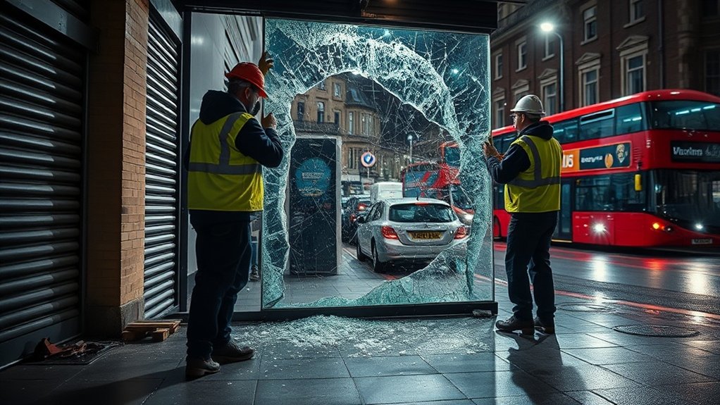 Emergency Shop Front Repair Penge