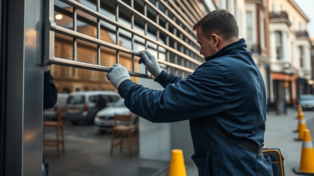Security Grille Installation Penge