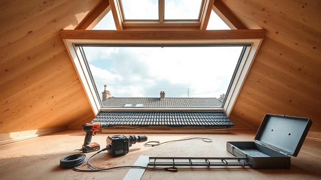 Skylight Installation Kent House