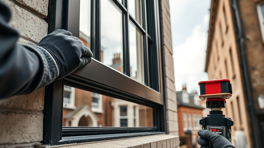 Steel Window Installation Penge